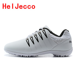 <span class=keywords><strong>Hel</strong></span> Jecco semelle antidérapante brevetée chaussures de golf 3D respirantes et imperméables à laçage automatique pour hommes femmes - Product Image 3