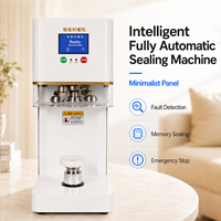 Machine de scellage électrique en acier inoxydable, équipement de scellage automatique haute fréquence pour bouteilles de boissons, canettes et papier