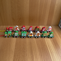 Produits de dropshipping 2026 : Ensemble de décoration mini-train en bois, ornement bonhomme de neige pour fête de Noël, cadeau, service de sourcing domestique en Chine