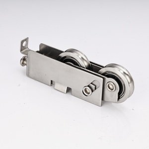 Bán buôn Chất lượng cao 304 thép không gỉ phần cứng trượt tắm cửa Con lăn cửa kính & cửa sổ con lăn - Product Image 1