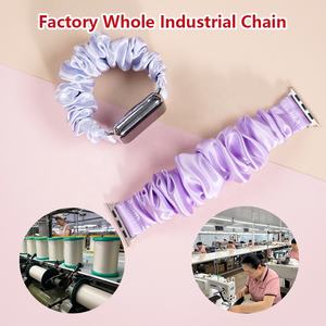 100% <span class=keywords><strong>Bracelet</strong></span> de montre en soie de mûrier avec taille personnalisée pour la vente directe <span class=keywords><strong>Apple</strong></span> - Product Image 3