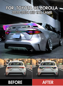 Luz Trasera LED de Nuevo Diseño para Toyota Leivin 2019-2024, 12V, Luz de Freno Trasera - Product Image 6