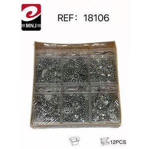 MNJ Beaded Jewelry Making Kit 12pcs Assorted Metal Charms and Findings for Crafting and DIY Projects - Product Image 1