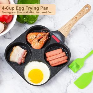 Không dính 4-cup trứng <span class=keywords><strong>Pan</strong></span> chiên trứng <span class=keywords><strong>Pan</strong></span> Chảo y tế đá <span class=keywords><strong>Frying</strong></span> <span class=keywords><strong>Pan</strong></span> thích hợp cho bếp gas và bếp cảm ứng - Product Image 4