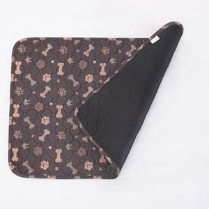 2 paket kullanımlık yavru eğitim pedleri yıkanabilir işemek paspaslar köpekler için su geçirmez kaymaz Pet köpek eğitim malzemeleri - Product Image 2