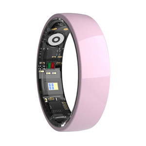 Bague connectée en céramique minimaliste, idéale pour les tenues quotidiennes, étanche, moniteur de sommeil et de fréquence cardiaque, pour hommes et femmes. - Product Image 5