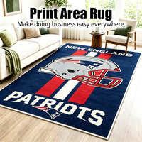 Tapis moderne imprimé sur mesure, directement de l'usine, pour salon, chambre à coucher, décoration intérieure, avec surface douce et résistante aux taches