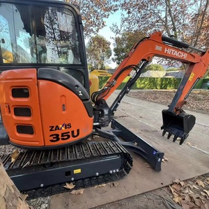 รถขุดตีนตะขาบฮิตาชิ ZX35 มือสองจากญี่ปุ่นแท้ ขนาด 3.5 ตัน ระบบไฮดรอลิก ราคาดี - Product Image 1