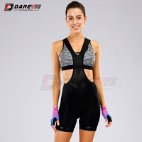 Dvp050wskinny Short Ladies Jogging Pants Apparel Booty Bike Shorts Femmes Bike Shorts Set pour Cyclisme Noir Casual Knitting S-4XL