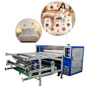 Dệt Thăng Hoa Lịch Con Lăn Truyền Nhiệt Máy In Báo Chí Thăng Hoa Máy In Tự Động T-Shirt Vải Cơ Khí - Product Image 1