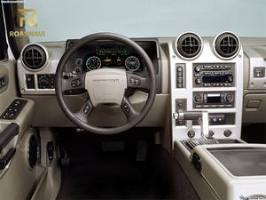 หน้าปัดดิจิตอลอเนกประสงค์ RoadNavi Linux สำหรับรถยนต์ จอ LCD แสดงความเร็ว สำหรับ Hummer H2 ปี 2003-2009 - Product Image 6