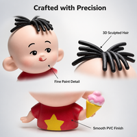 Figurine d'action personnalisée par le fabricant, design de dessin animé 3D, grandes oreilles, TuTu, Toy Story, objet de collection en PVC, ABS, caoutchouc, silicone, plastique, résine