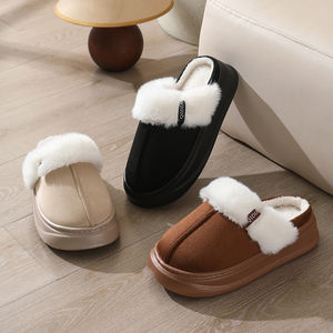 Indoor Home Wear for Slippers Comfortable Plus Cashmere Soft <b>Massage</b> Spring Style Thick Bottom Factory Outlet Couples - Product Image 1