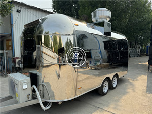 OEM Food Cart Truck Concession CE DOT Approval Coffee Catering Snack Food Trailers <b>Burger</b> Food Truck Van Coffee Bar - Product Image 3