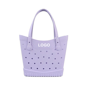 Sac fourre-tout Croc <span class=keywords><strong>multicolore</strong></span> de taille moyenne avec logo pour femmes, vente en gros - Product Image 5