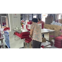 Machine à emballer les couettes pour l'usine de textiles de maison et de literie