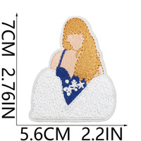 Vente en gros ROCK STAR Taylor Queen CD Vêtements Accessoires Vêtements Broderie Fer sur patchs