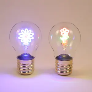 LED Decorative Happy Signed Design Light Filament Bulb Globe Led Soothing Light Bulbs