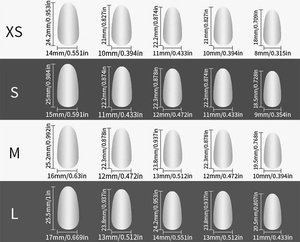 Punk Light Luxury Metal Purple Tridimensional Espejo mágico Caja de embalaje en polvo Cajas de uñas de lujo hechas a mano Prensa en las uñas - Product Image 5