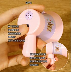 Mini Altavoz con Cambiador de Voz de Capibara de Dibujos Animados, Juguete Musical Creativo y Divertido, Llavero de Plástico - Product Image 2