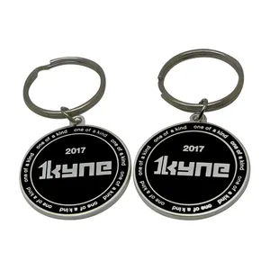 DIY custom text friendship and love stainless steel keyring