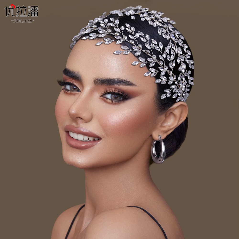 diamond wedding headpiece