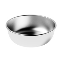 Bol intérieur isolant en acier inoxydable pour aliments pour bébés avec ventouse en silicone pour plateau repas enfant