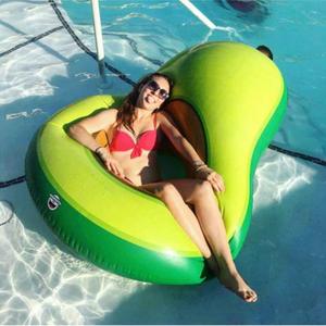 <span class=keywords><strong>Flotador</strong></span> Inflable de <span class=keywords><strong>Aguacate</strong></span> para Adultos, Estilo Nuevo, Venta al por Mayor y Personalizado, Anillo de Natación de PVC EN71 - Product Image 2