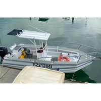 Bateau de pêche en aluminium à console centrale Easycraft de 20 pieds expédié