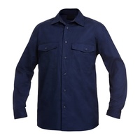 Uniformes de travail en coton et polyester respirants avec logo personnalisé et boutons-pression robustes pour les travailleurs de la construction et des mines en extérieur