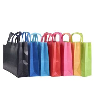 Wedding Party <b>Bags</b> with Handles Non-Woven <b>Gift</b> Tote Sweet <b>Gift</b> <b>Bags</b> for Kids' Birthday Halloween Christmas <b>Thanks</b> Giving Days - Product Image 3