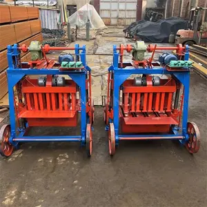 High Quality Miniature Burn Free Brick Machine Full Automatic Bricks Making Machine Concrete Block Machine