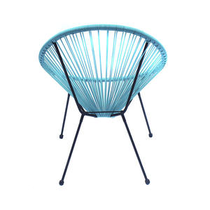 Chaise de salon en rotin pour intérieur et extérieur, résistante aux intempéries, chaise de bistrot en osier, chaise <span class=keywords><strong>Acapulco</strong></span> en rotin - Product Image 4