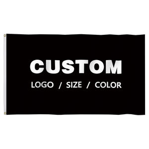 Pabrik Grosir Cetak Digital Kain Premium 90x150cm Bendera Luar Ruangan Kustom 3x5 FT, Spanduk untuk Luar Ruangan - Product Image 2