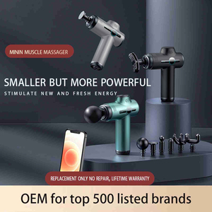 Mini pistola de masaje de mano de alta calidad para vibración de tejido profundo deportes cuerpo Fitness músculo Fascial percusión pie efectivo - Product Image 5