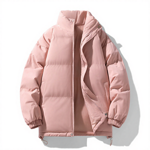 YZ メンズ新作厚手スタンドカラージャケット冬用暖かいジャケット綿入り - Product Image 3