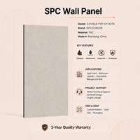 Panneau mural moderne en PVC imperméable et ignifuge, garantie 3 ans, pour la décoration murale de la maison, de l'hôtel et de la salle de bain, design graphique inclus