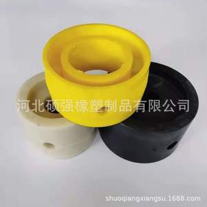 Plastic <b>Roller</b> Nylon Injection Molded For <b>Conveyor</b> Belt Accessories Customizable Color - Product Image 2