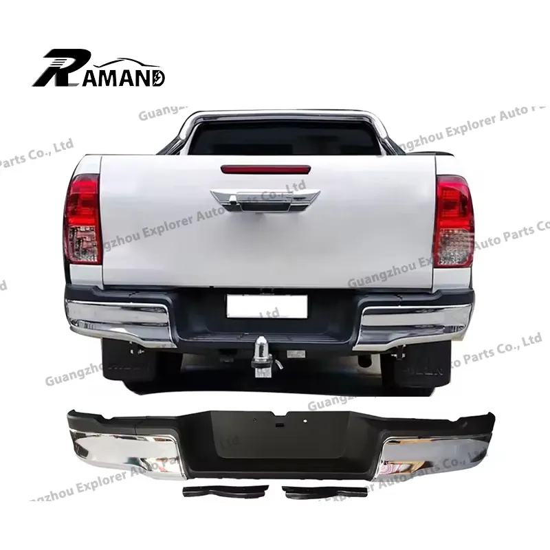 High Quality Factory Rear Bumper for Hilux Vigo 2012-2015 Rear Bumper Bar Kit