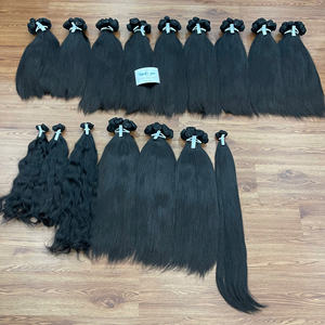 BIG HOT: 100% trame de cheveux vietnamiens bruts cuticule ondulée naturelle alignée prix usine qualité SDD de fournisseurs fiables - Product Image 4