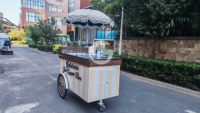 Chariot à café personnalisé Etodevice avec roues, chariot mobile commercial pour boissons