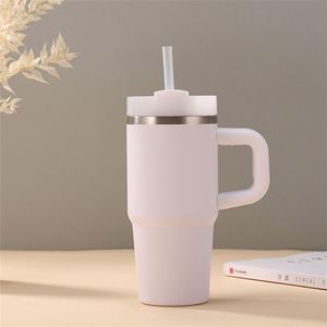 Toddler 14oz Stainless Steel Travel <b>Tumbler</b> <b>with</b> <b>Straw</b> Handle Vacuum Insulated Beverage Cup - Product Image 4