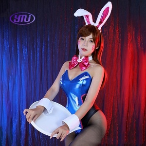 <span class=keywords><strong>Overwatch</strong></span> <span class=keywords><strong>COSPLAY</strong></span> d.va ชุดกระต่ายสาวชุดการแสดงงานปาร์ตี้ - Product Image 4