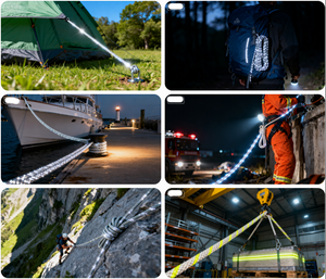 Corda Dyneema Intrecciata Sottile Flessibile Resistente ai Raggi UV 2mm 20m per Tende e Teloni da Campeggio ad Alta Resistenza alla Trazione - Product Image 6