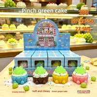 Nouveau Jouet Squishy Créatif Kawaii – Motifs Gâteau, Burger, Frites & Desserts – Amusant Anti-Stress en Caoutchouc à Rebond Lent