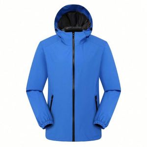 Design Customized Winter Outdoor <b>Jacket</b> for Men Women Breathable Zipper Waterproof Coat with Print Pattern Plus Size Blouson - Product Image 2