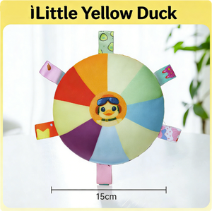 Dischi Volanti Interattivi a Forma di Cartone Animato, Giocattoli <span class=keywords><strong>da</strong></span> Masticare per Cani, Peluche con Motivo Girevole, Campanelli e Resistenza ai Morsi - Product Image 2