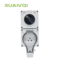 XUANQI IP66 13A prise de commutation étanche extérieure 16A prise murale nominale produits électriques