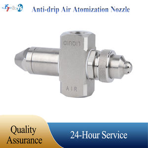 FY nueva boquilla atomizadora mezcladora de agua y aire de acero inoxidable <span class=keywords><strong>atomizador</strong></span> de aire <span class=keywords><strong>antigoteo</strong></span> no ajustable para limpieza por pulverización neumática - Product Image 5