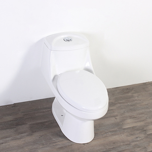Inodoros de Cerámica Esmaltada de Una Pieza con Descarga Tornado, Económicos, para Baño, Venta al por Mayor - Product Image 2